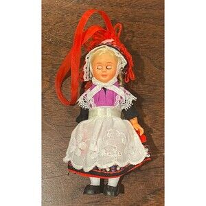 Sleepy Eye European Doll Ornament